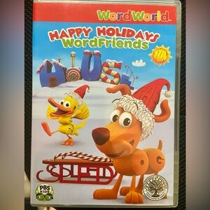 ☀️5,$10 WordWorld Happy Holidays WordFriends DVD